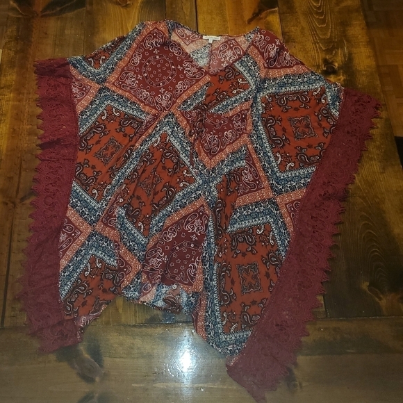 𝅺Charlotte Russe Fringe side top XS - Picture 2 of 11